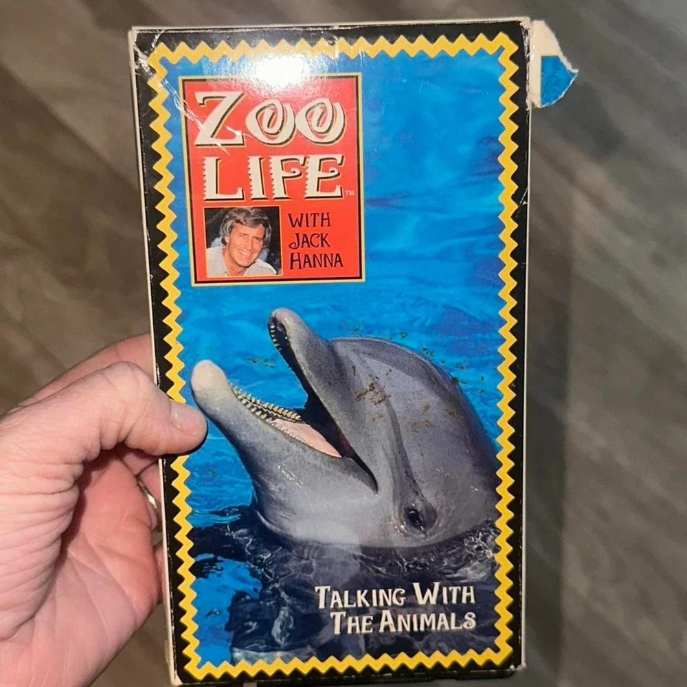Zoo Life with Jack Hanna Talking With The Animals VHS tape